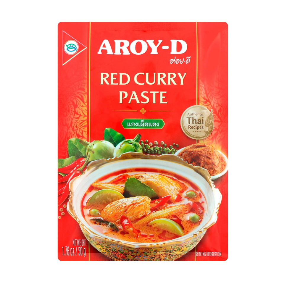 AROY-D 红咖喱酱,50克