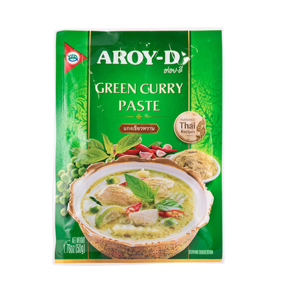 Aroy-D Roheline Karripasta, 50g