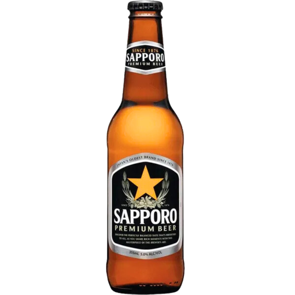 札幌啤酒 - 高级酒精含量4.7%,330毫升
