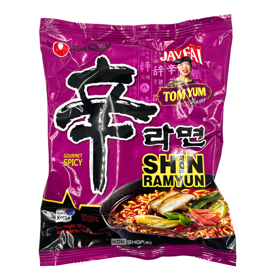 Nongshim Shin Ramyun - Tom Yum Maitse, 120g