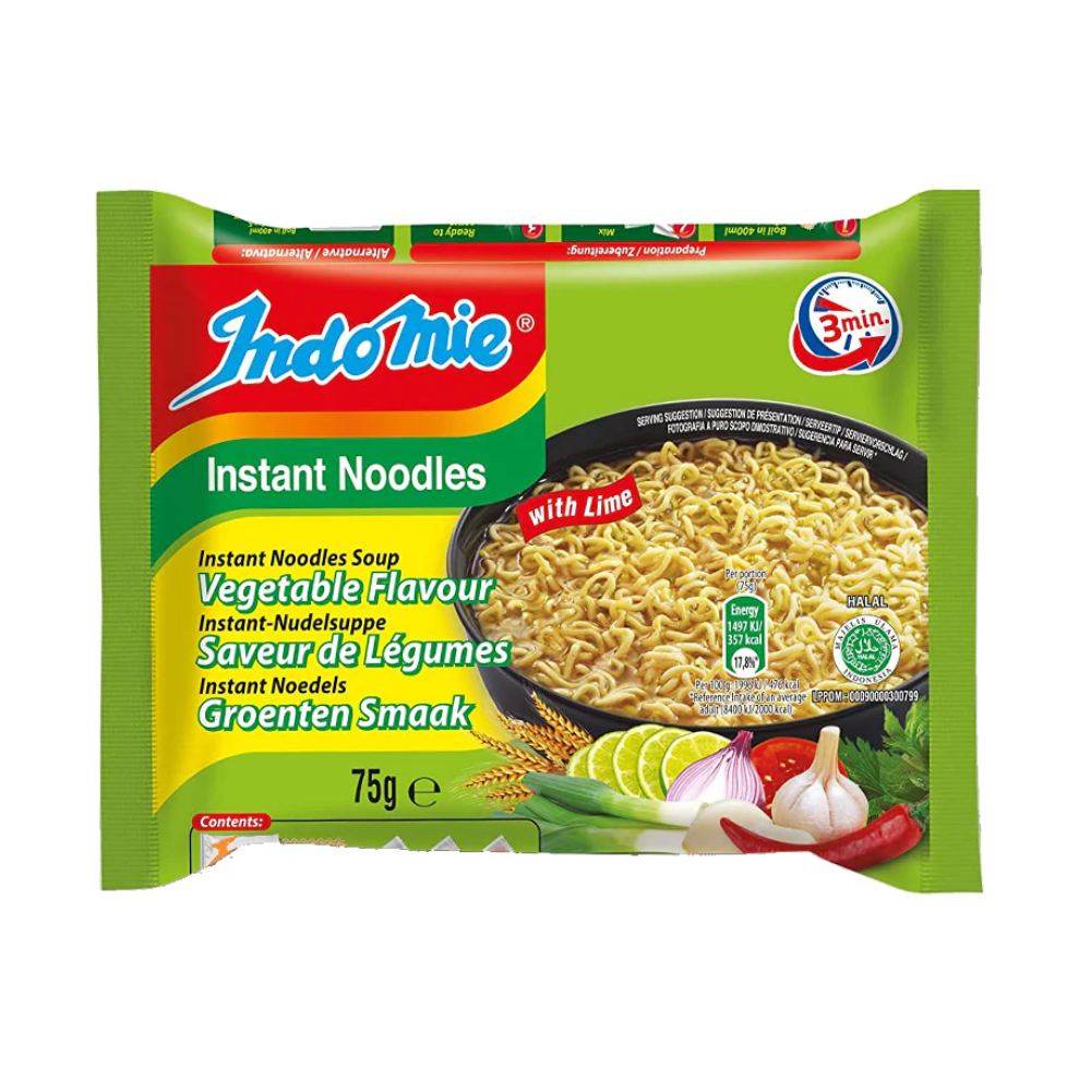 INDOMIE Instant Noodles - Vegetables, 75g