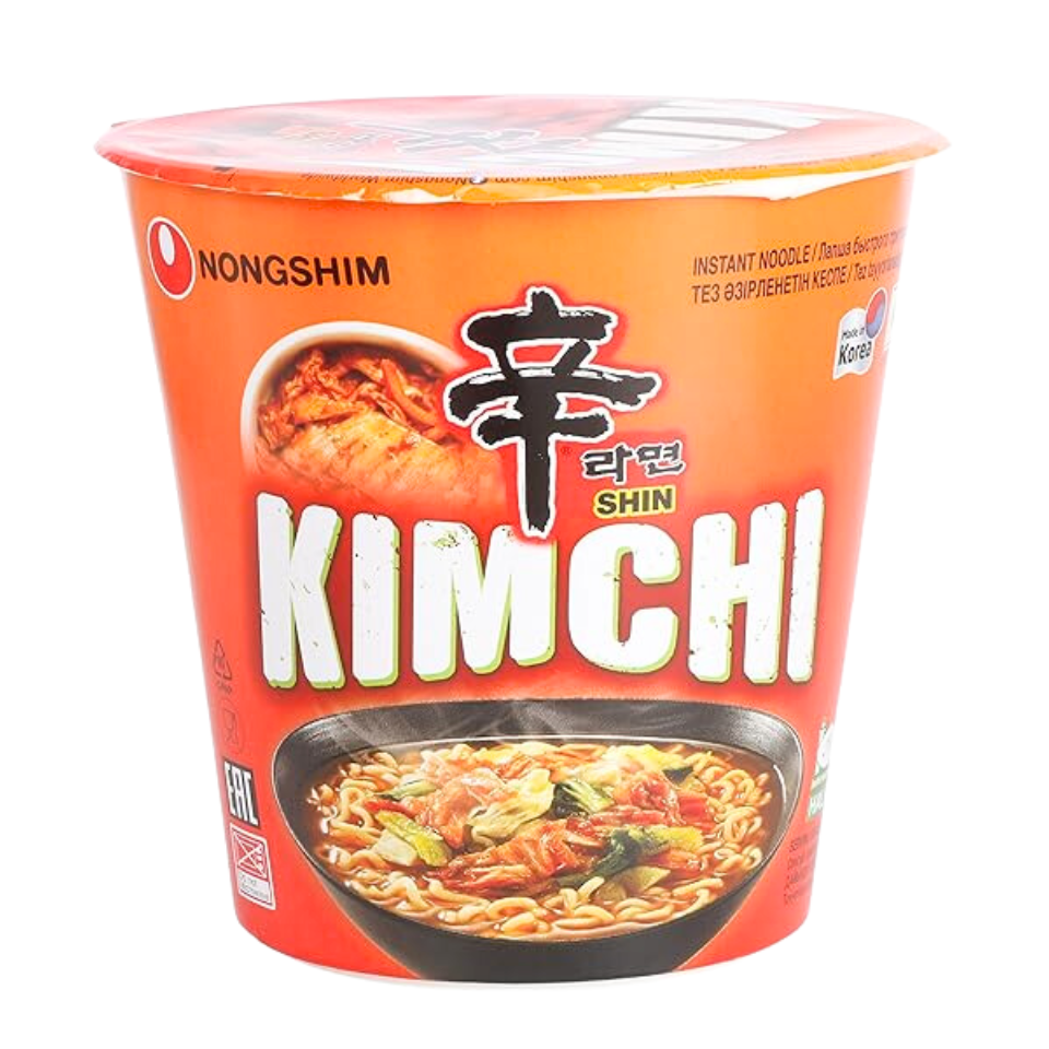 Momentinis puodelio makaronų Kimchi Ramen, 75 g