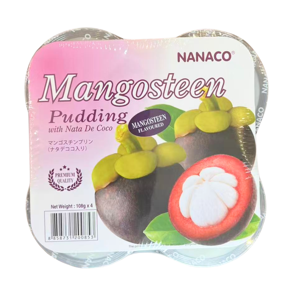 Jelly Dessert Nata De Coco - Mangosteen, 432g (4x108g)