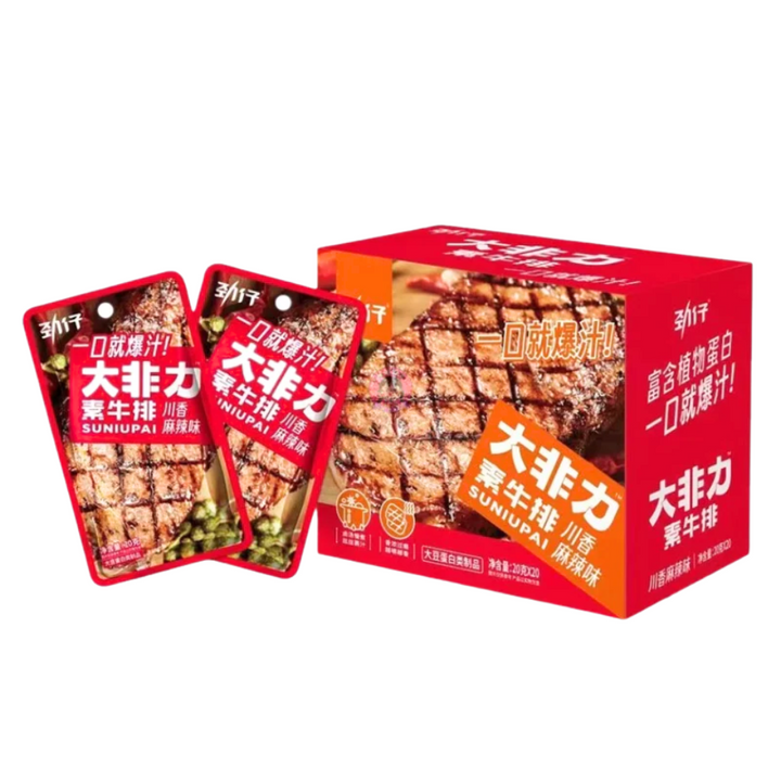 JinZai Сушёный тофу-стейк — острый и пряный вкус, 20 г