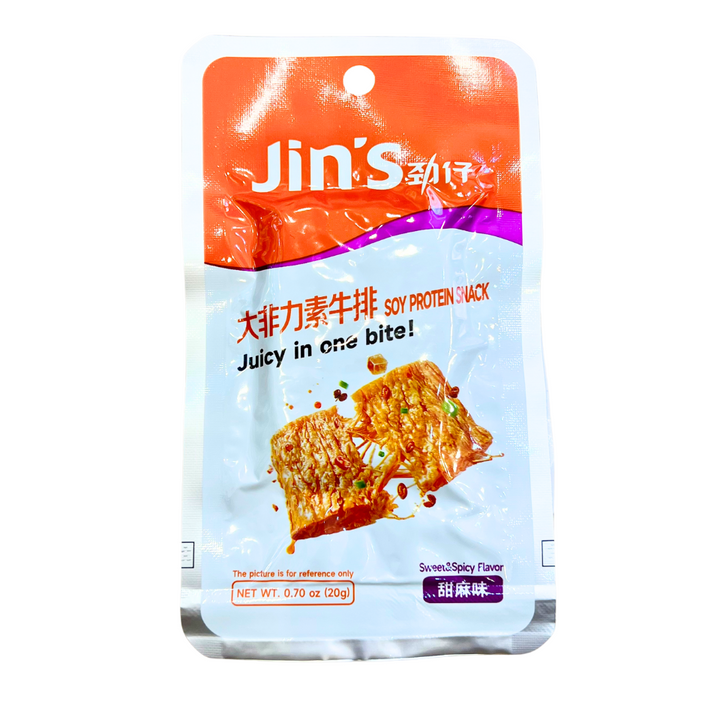 JinZai Torkad Tofustek - Sött och Kryddigt, 20g