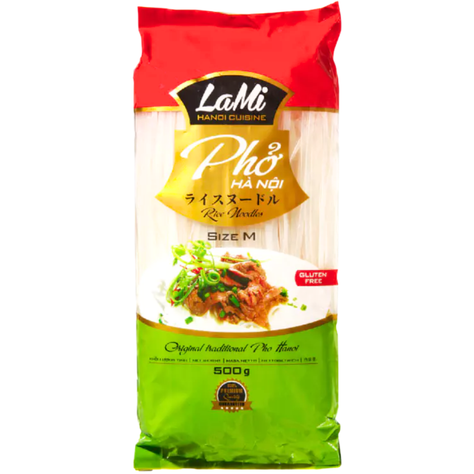 Lami Vietnamese Vermicelli (Rice Noodles) - Size M (4mm), 500g