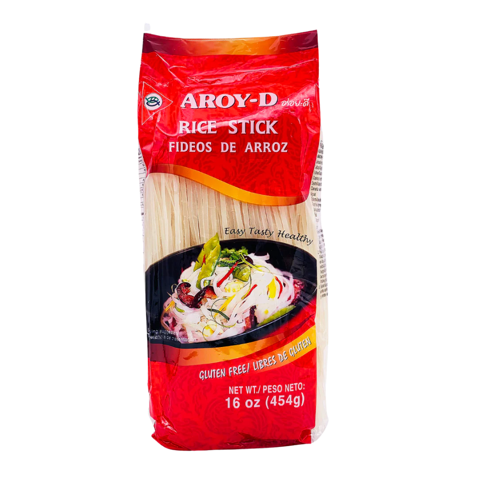 AROY-D Thailändska risnudlar 3mm, 454g