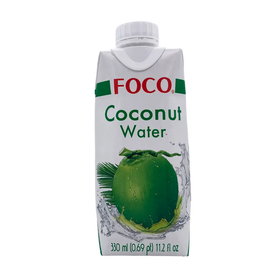 Foco纯天然100%椰子水,无添加剂,330毫升
