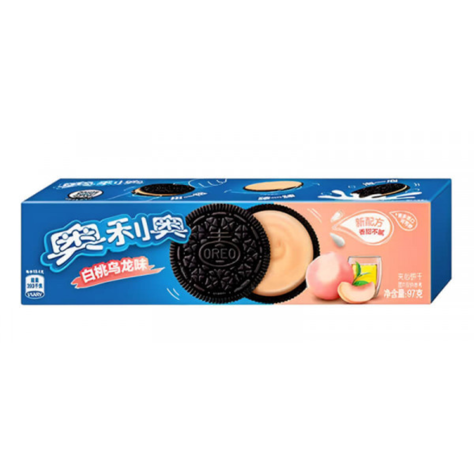 Oreo sumuštinio sausainiai - Baltoji persikų oolong, 97 g