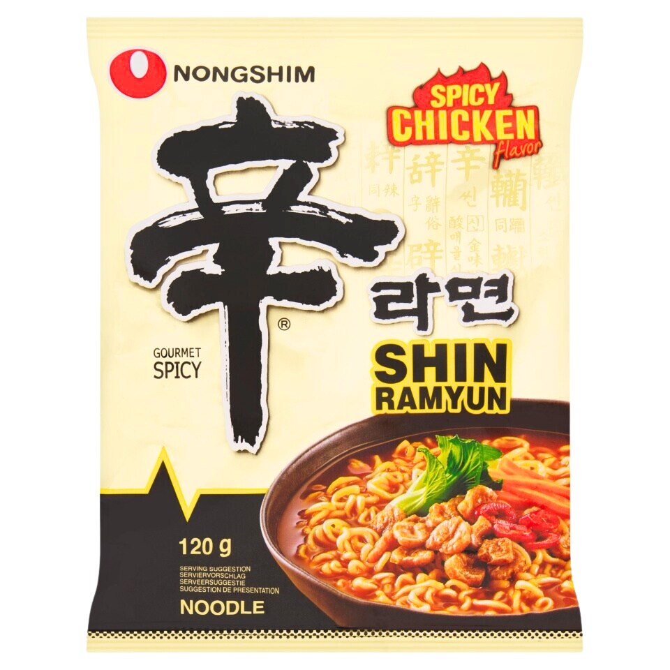 Shin Ramyun nūdeles zupa - Asu vistas garša, 120g