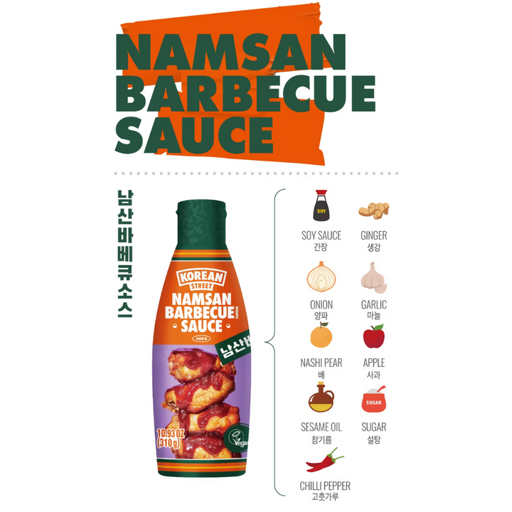 韩国街头南山烧烤酱,310克