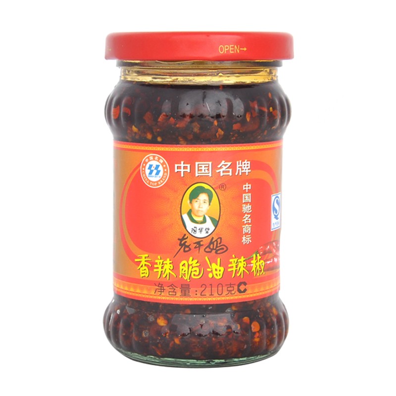 Крахмалистое острое масло Lao Gan Ma, 210 г