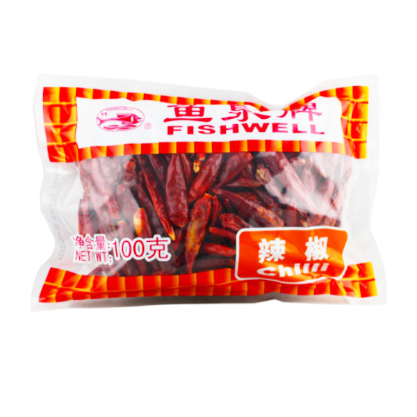 FishWell Torkad Chili, 100g