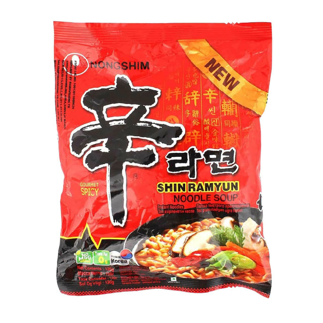Greiti makaronai Shin Ramyun - Gurmaniška aštri, 120g