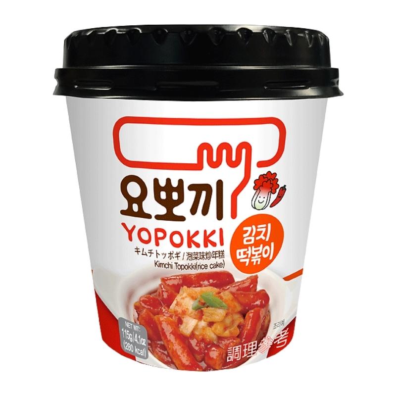 Yopokki Tteokbokki (Korea Kiirriisikook) - Kimchi, 115g