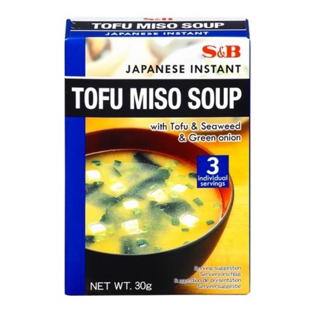 S&B Instant Miso zupa - ar tofu, 30g