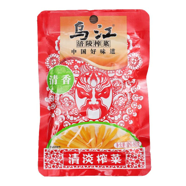 Wujiang konservuotos daržovės (Zha Cai) - Lengvos, 80g