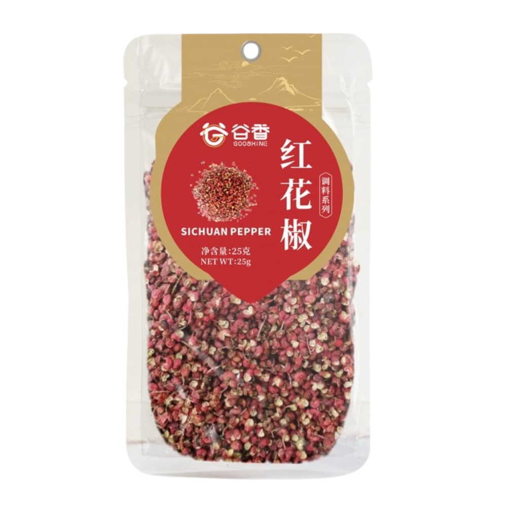 Kiniškieji raudonieji Sičuano pipirai, 25 g