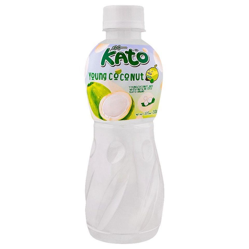 Kokosriekstu sulas dzēriens ar Nata De Coco, 320ml