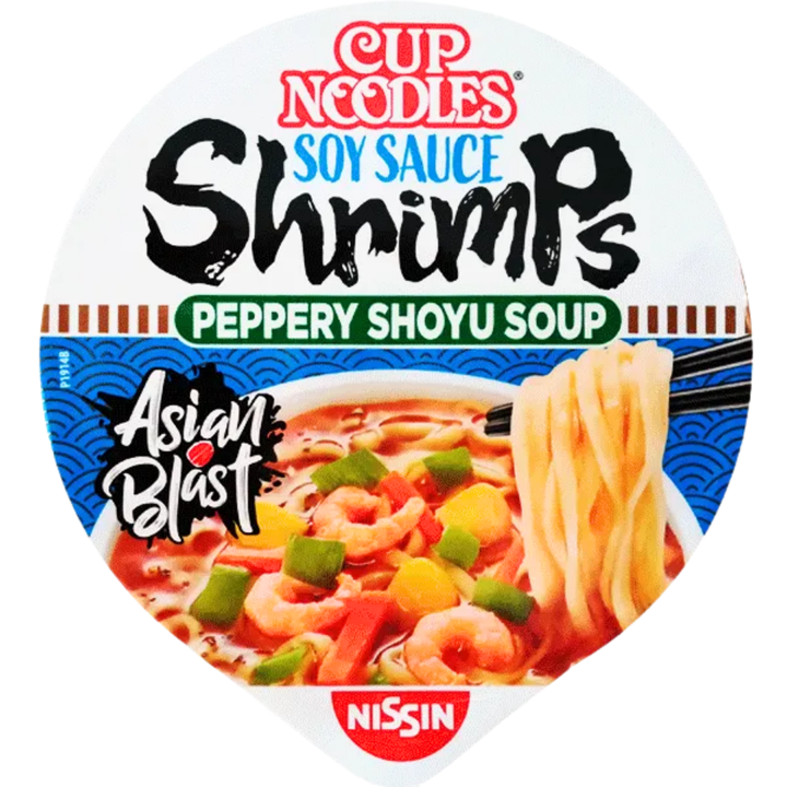 Nissin Cup Noodles - Soy Sauce Shrimps, 63g