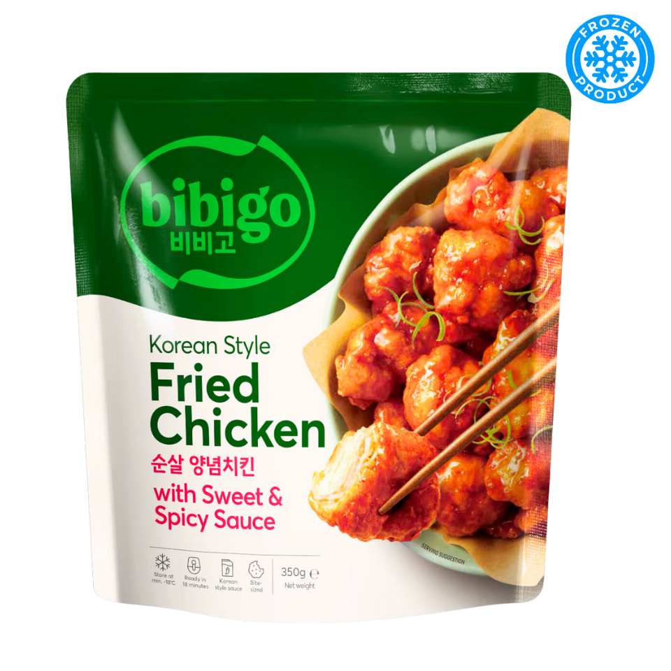 [Frozen] Bibigo Korean Fried Chicken - Sweet & Spicy, 350g