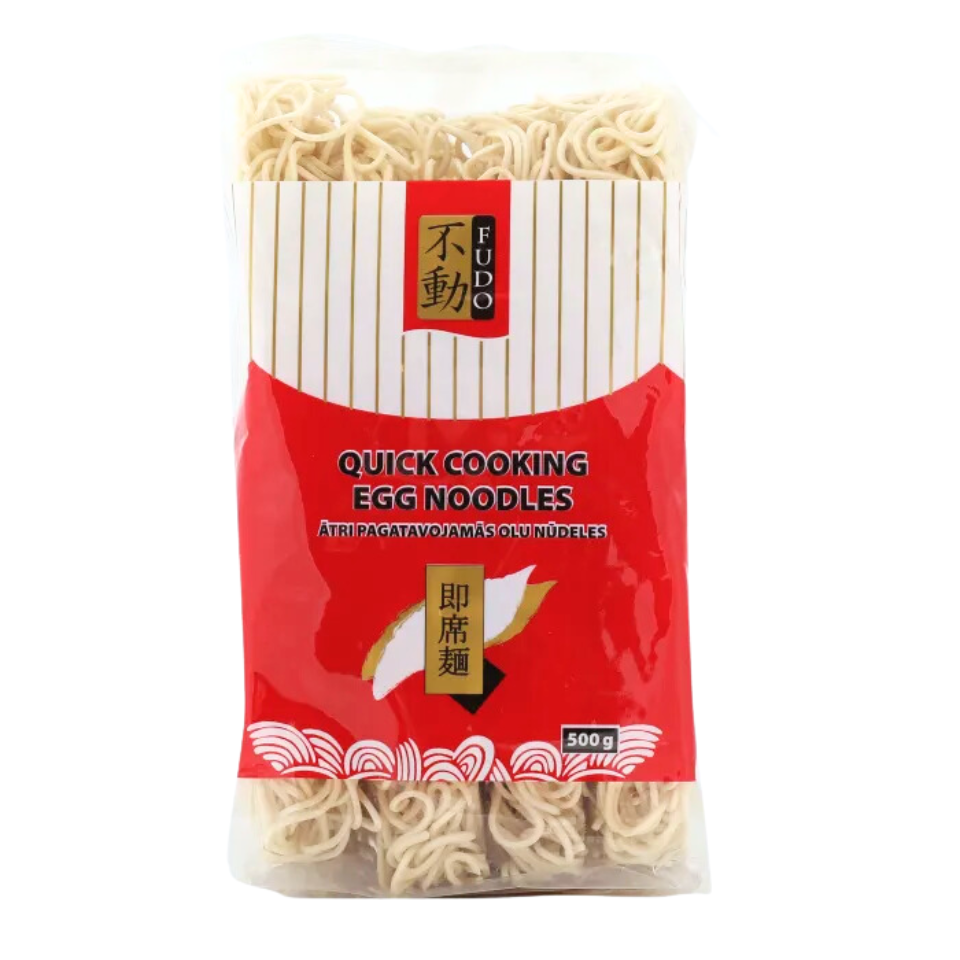 Fudo Quick Cooking Egg Noodles, 500g