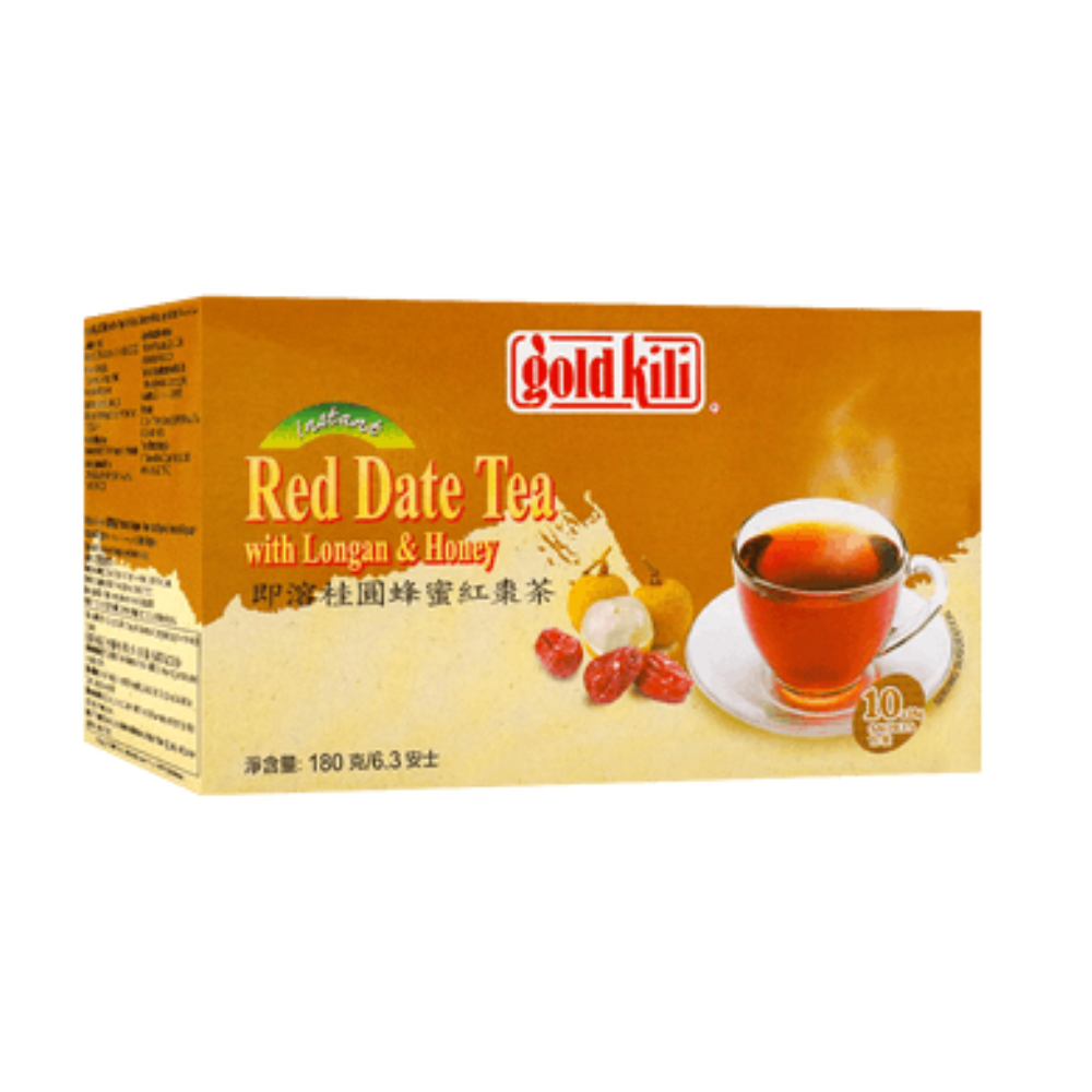 Gold Kili Red Date Tea with Longan, 10x18g