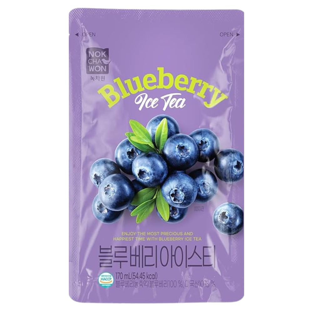 YP408 Ice Tea Drink Blueberry Ade, 170ml