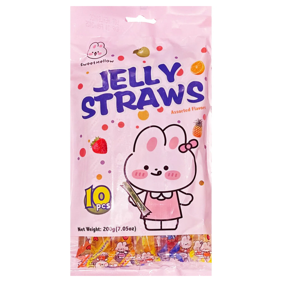 Sweet Mellow Jelly Sticks - Assorted Flavor, 200g (10x20g)