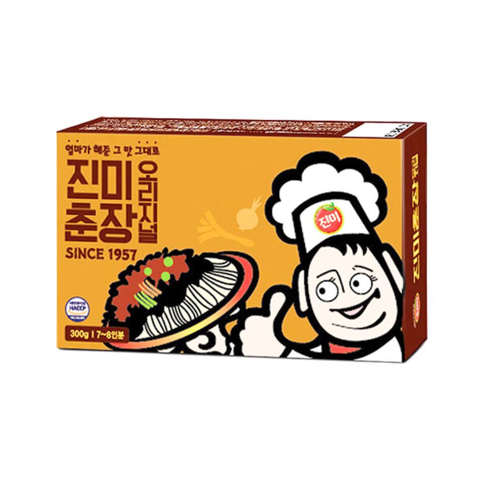 Jinmi Korean Black Bean Paste - Jjajang, 300g