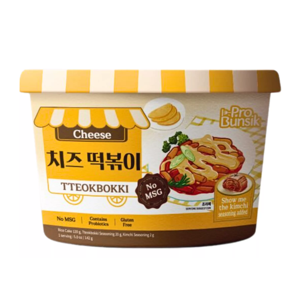 Korea Pro-Bunsik Tteokbokki Bowl – juust, 142g