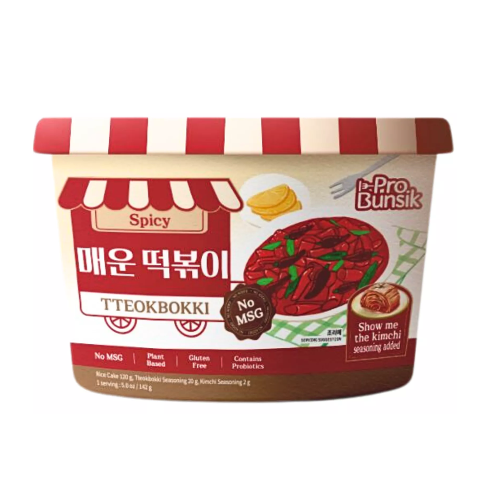 Корейское Tteokbokki Pro-Bunsik - Острый, 142g