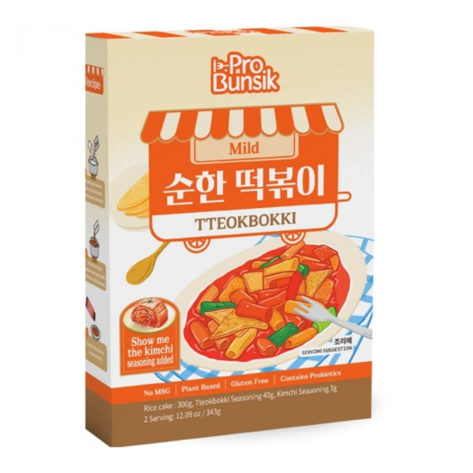 Korea Pro-Bunsik Tteokbokki komplekt (2 portsjonit) – mahe, 343 g