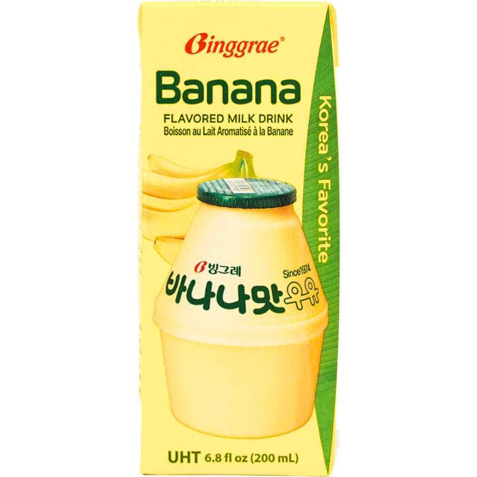 Korejas Binggrae banānu piens, 200ml