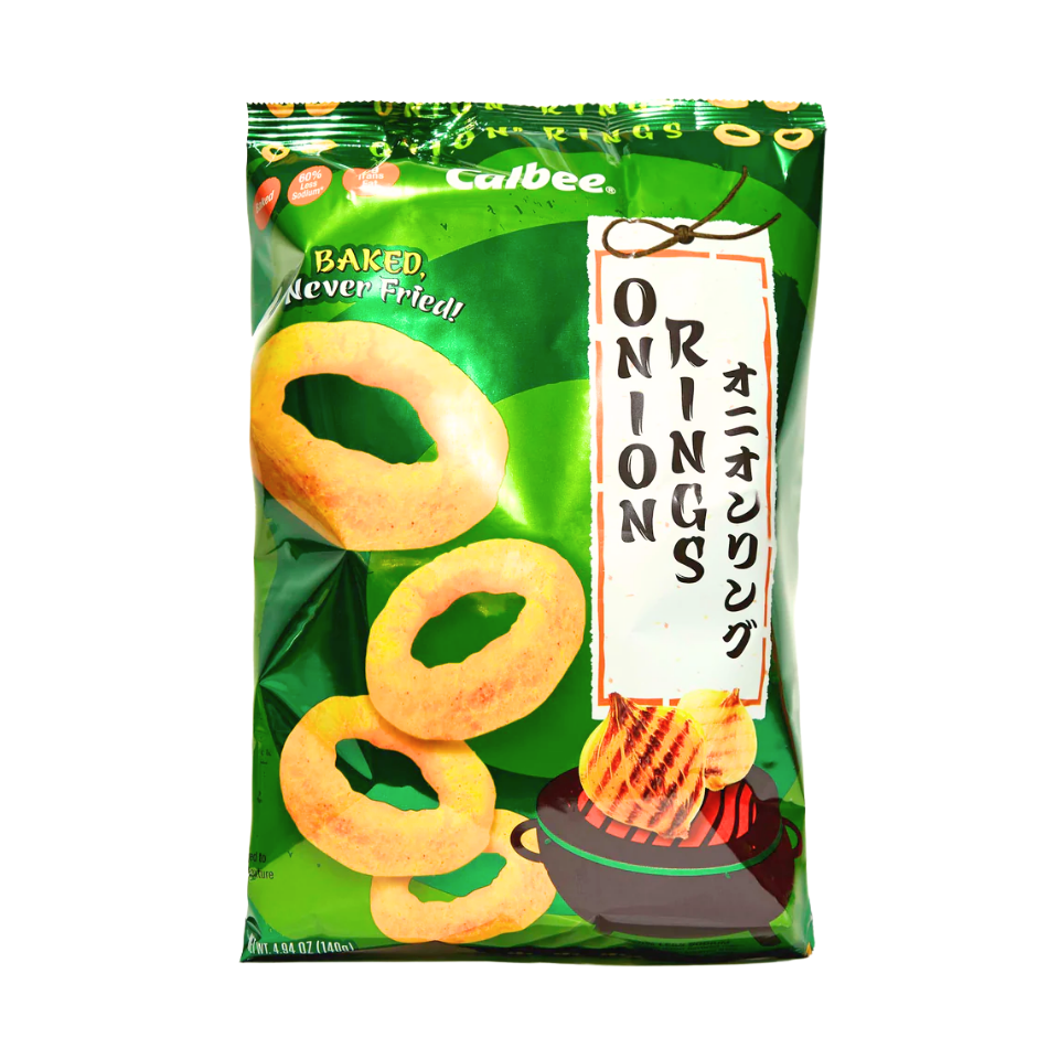 Korea Calbee Grillitud Sibula Rõnga Krõpsud, 60g