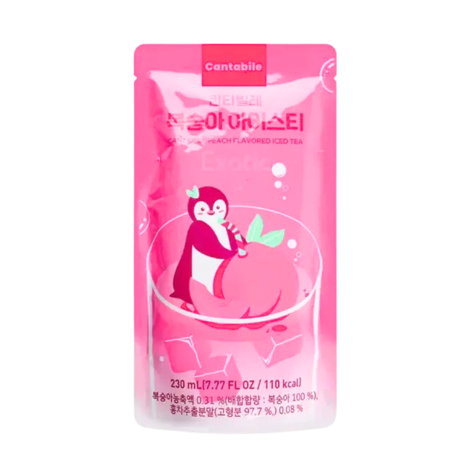Корейский напиток Cantabile Peach Ade, 230ml