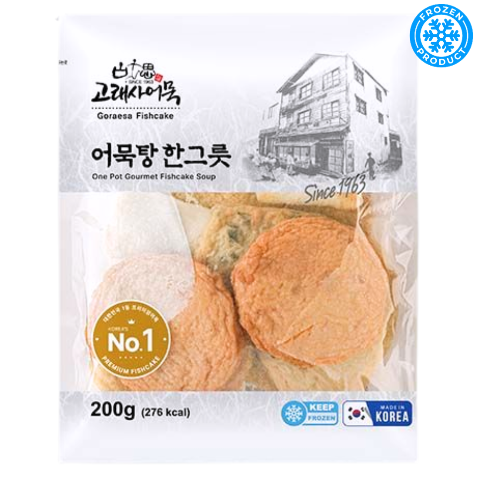 [Frozen] Goraesa Fish Cake Mix - For Soup, 200g