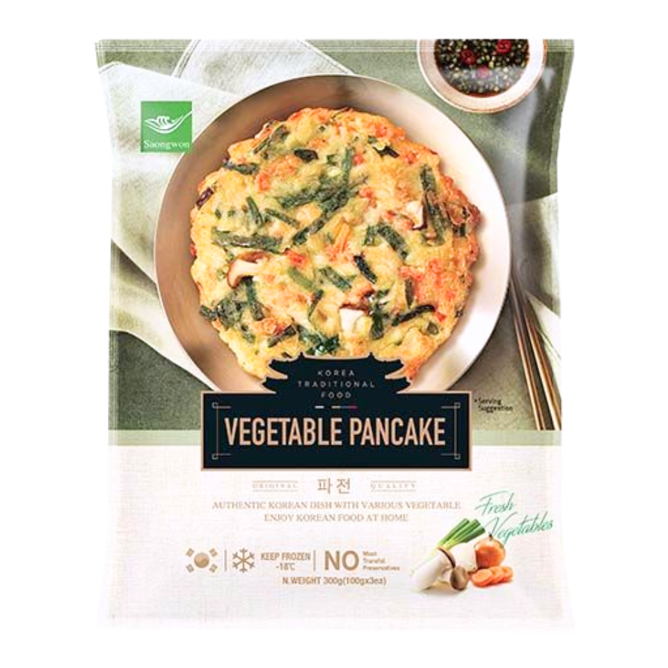 [Frozen] Saongwon Pancake - Vegetable, 300g