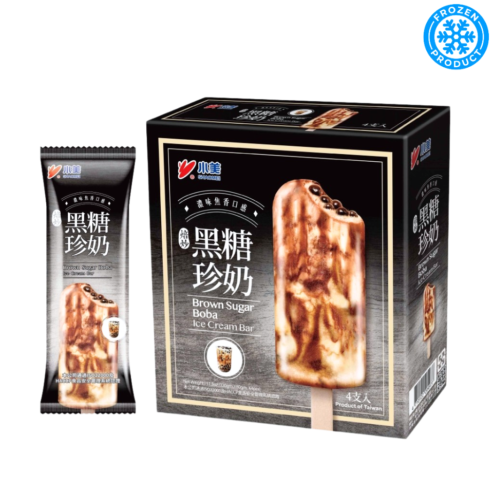 [Frozen] Shaomei Ice Boba - Rudojo cukraus, 300g (75g x 4)