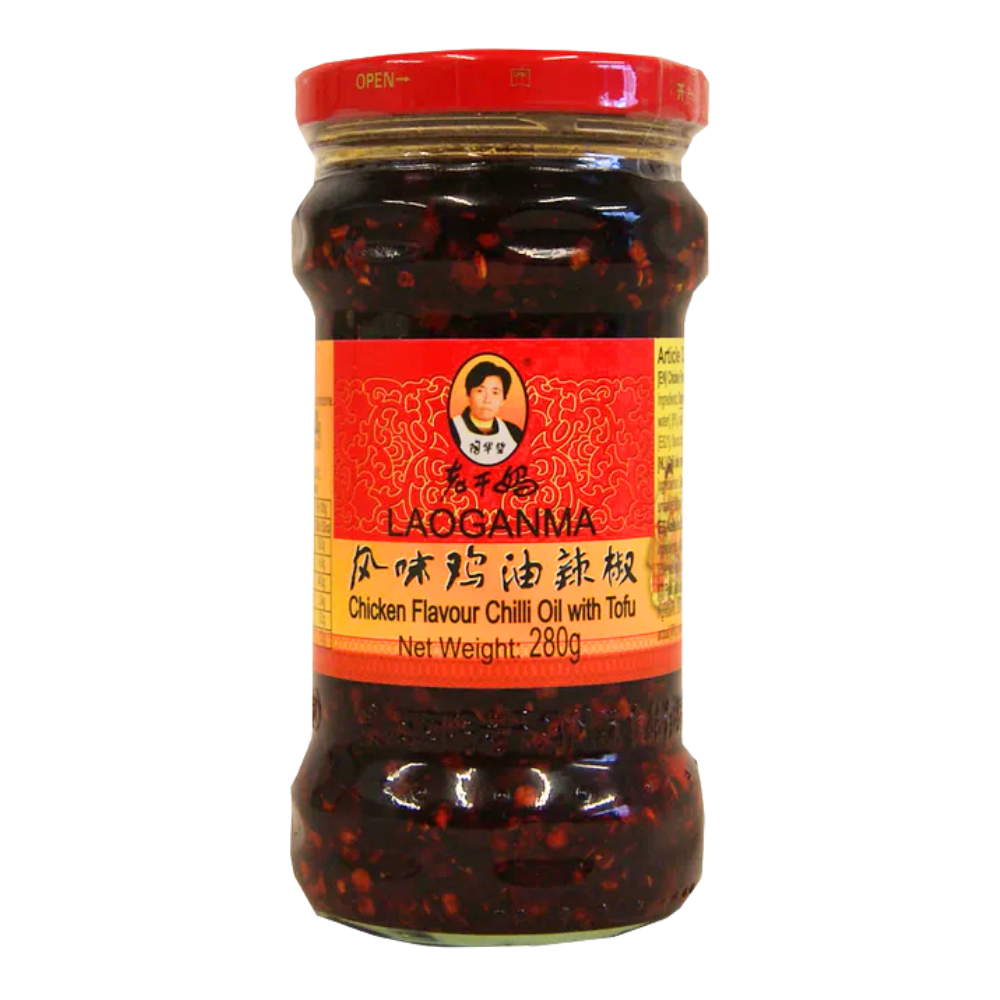 Lao Gan Ma Chicken Flavour Chilli Oil, 280g