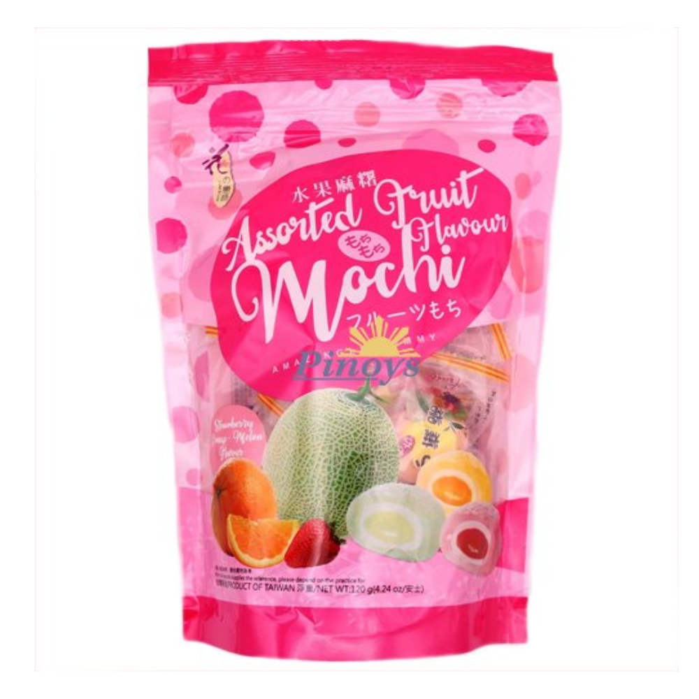 Love & Love Mochi Candy - Assorted Fruit Flavour, 120g