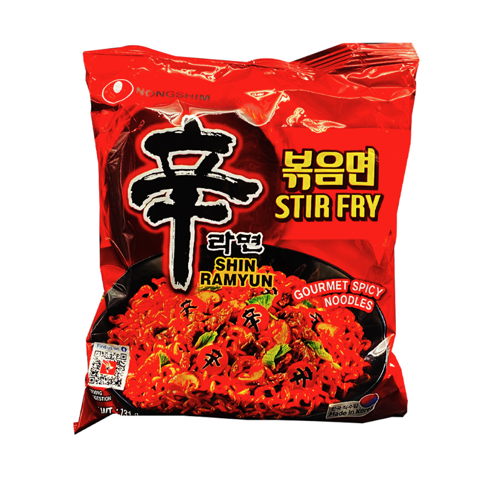 Nongshim Shin Ramen maisīšanas cepeškrāsns, 131g