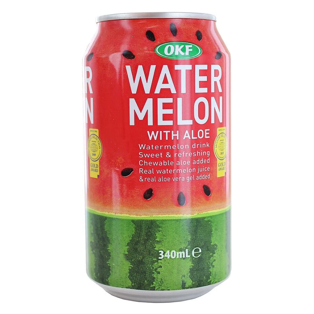 YP403 OKF Watermelon with Aloe Drink, 340ml