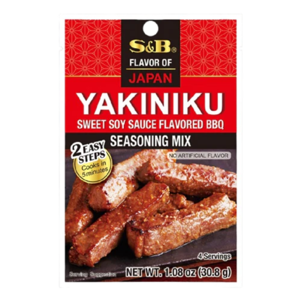 S&amp;B japāņu garšvielu maisījums Yakiniku, 31g