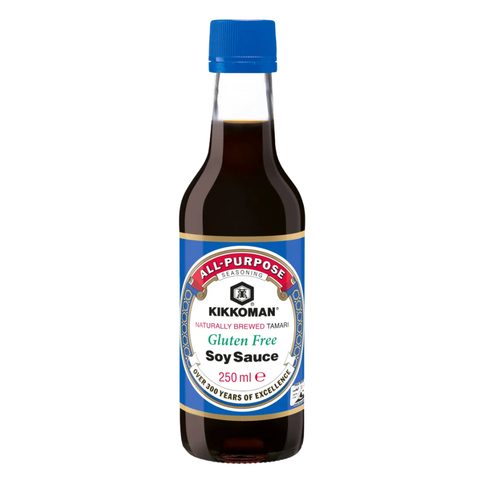 Kikkoman Naturally Brewed Soy Sauce (Tamari, Gluten Free), 150ml