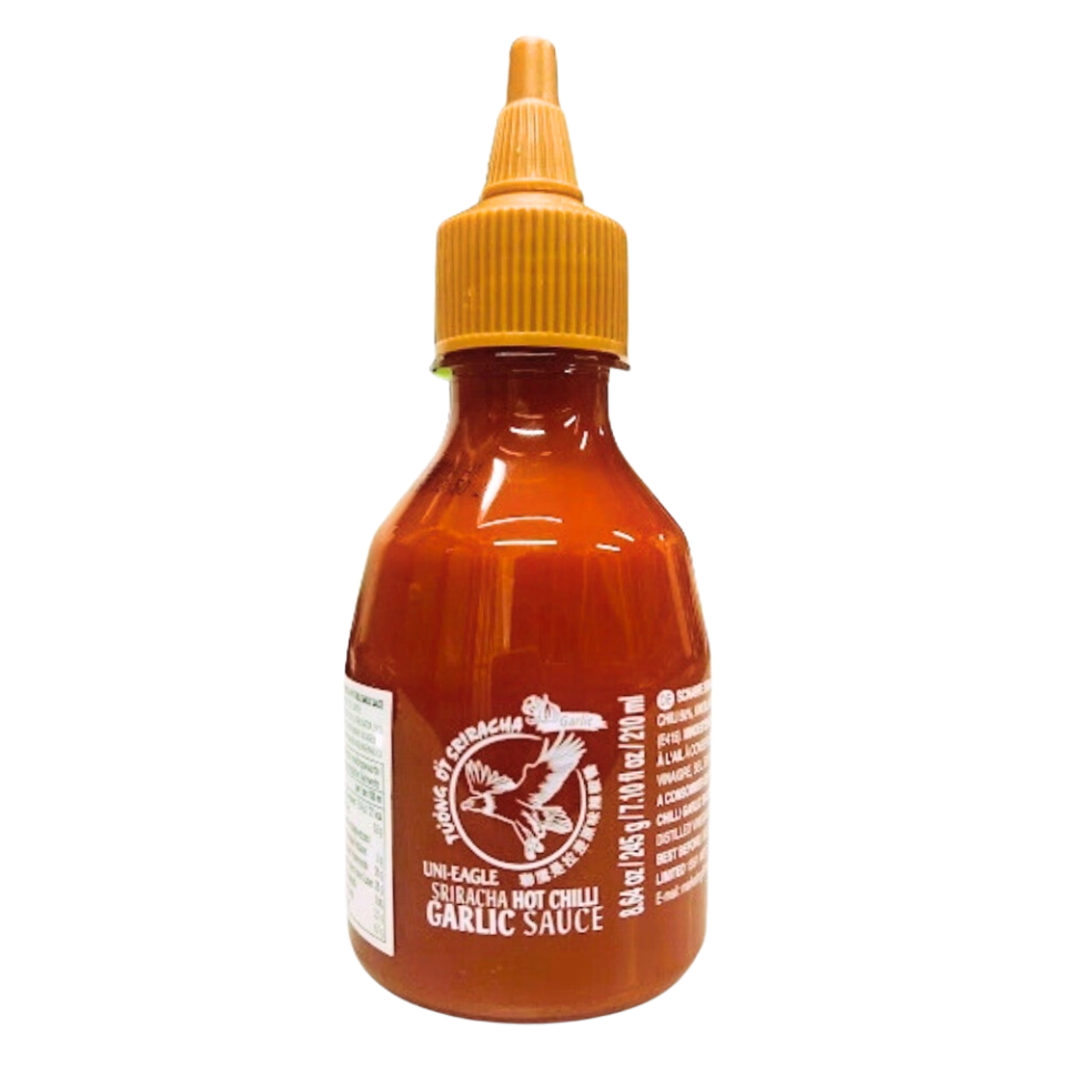 Uni-Eagle Sriracha Hot Chilli Sauce - Garlic, 245g