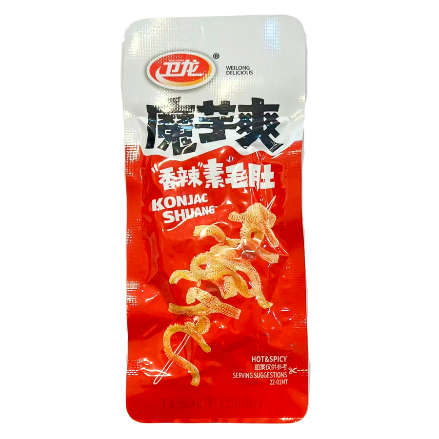 WEILONG Konjac Shuang Hot & Spicy, 1 sachet, 18g
