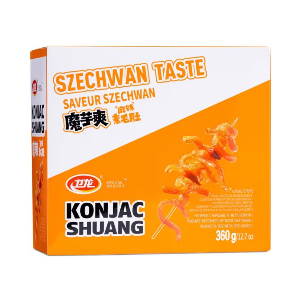WEILONG Konjac Shuang Sichuan Flavor, 360g (20 pieces)