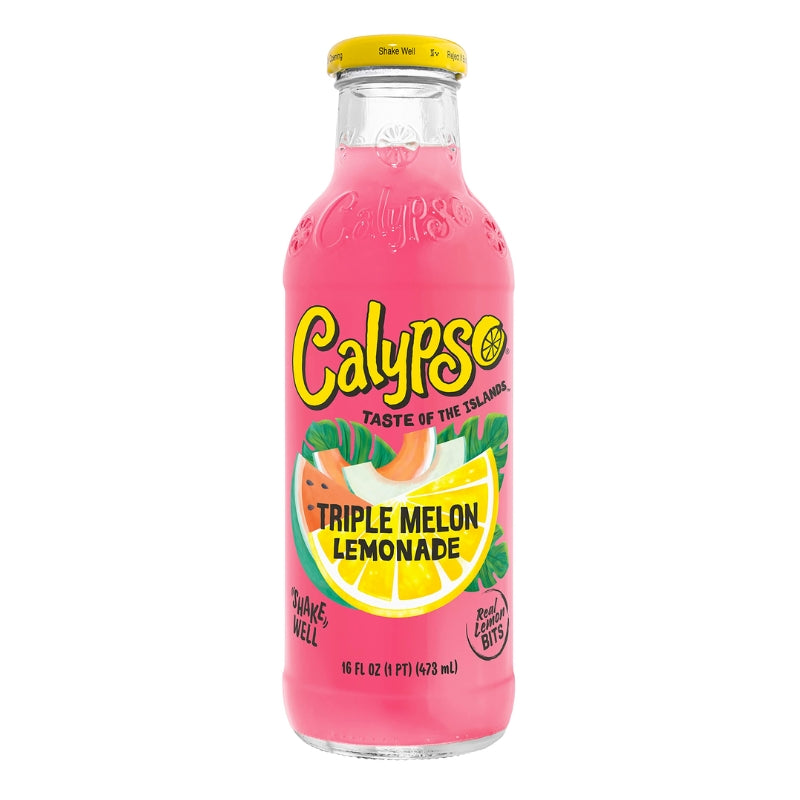 Calypso Lemonade Drink - Triple Melon Style, 473ml