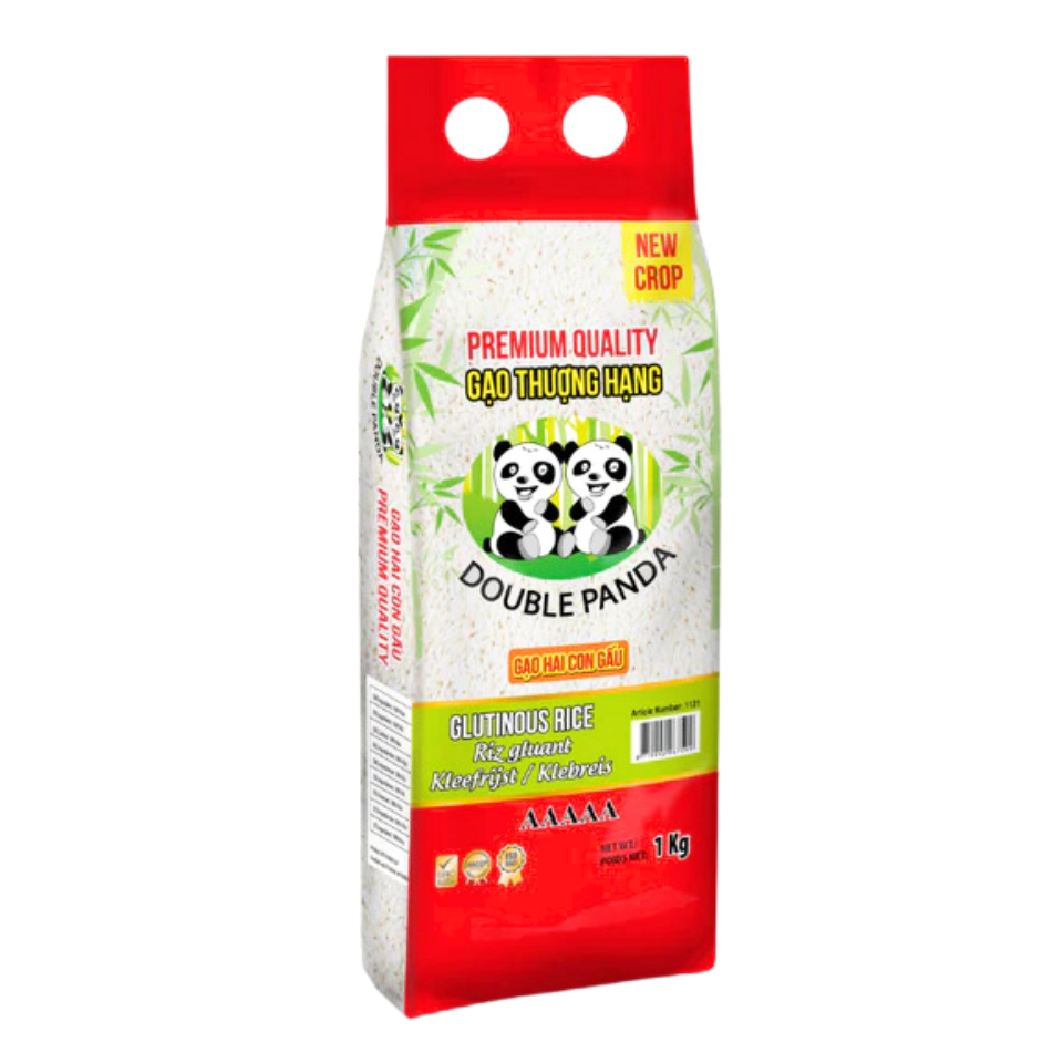 Рис Double Panda клейкий, 1 кг